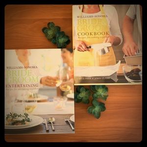 Set of Williams-Sonoma Bride & Groom Cookbooks
